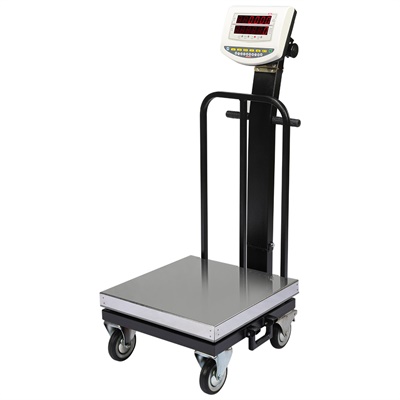باسکول محک 200 کیلوگرم سینی استیل مدل MDS13000 چرخدار